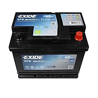 Аккумулятор 60Ah-12v Exide EFB (242х175х190), R, EN640, EL600