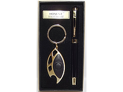 😎Чоловічий подарунковий набір ручка + брелок, стильний, відмінної якості