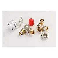 Комплект термостатический Danfoss RAS-C2 + RA-N + RLV-S 1/2", угловой