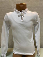 Блуза трикотажна біла МС