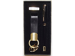 😎Чоловічий подарунковий набір ручка + брелок, стильний, відмінної якості