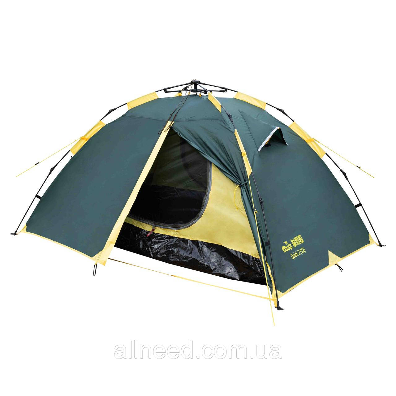Намет Tramp Quick 2 (v2) green UTRT-096