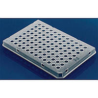 Плашка для ПЛР 0,1 мл на 96 лунок зі стійкою базою, стерильна (15 шт/уп)