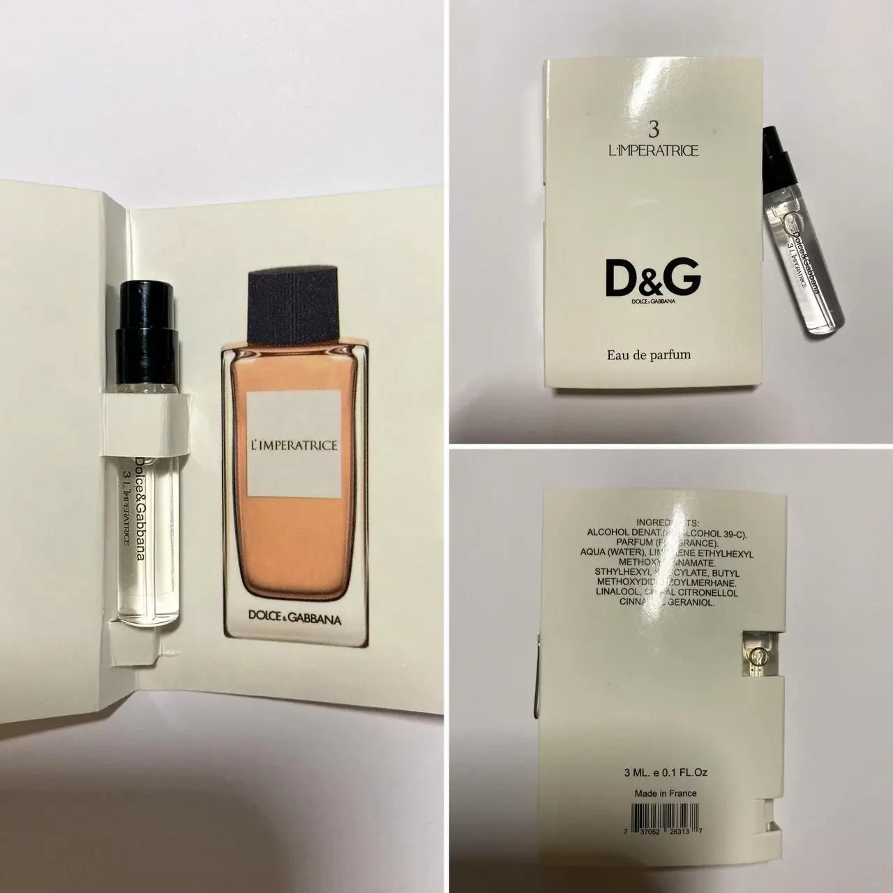 Жіночий D&G L`Imperatrice 3 (3ml), фото 1