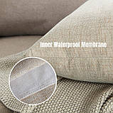 WAYIMPRESS Наволочки для подушок, водонепроникні наволочки, (50х 30 см, кремовий), фото 4