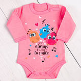 Боді з довгим рукавом, начіс, фото 2