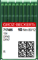 Голки GROZ-BECKERT DP*5 № 80 R (уп.10шт.)