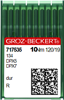 Голки GROZ-BECKERT DP*5 № 120 R (уп.10шт.)
