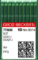 ГОЛКА ШВЕЙНА ПРОМИСЛОВА ДЛЯ ОВІРЛОКА GROZ BECKERT B27/DC*27 №90 FFG/SES