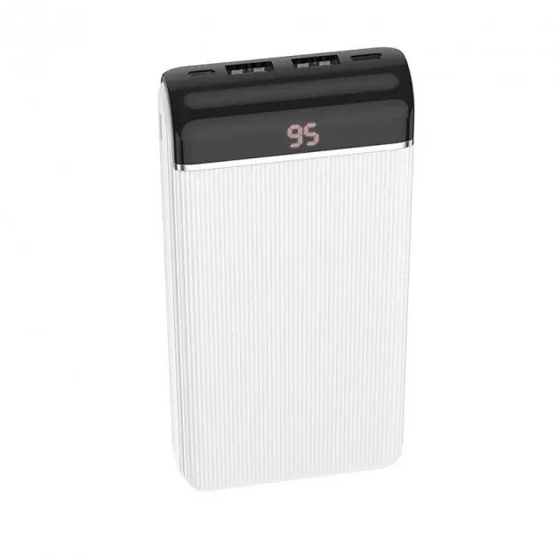 Повербанк УМБ Power Bank HOCO Famous J59 10000 mAh, біле, фото 1
