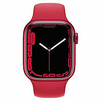 Смарт-годинник Apple Watch Series 7 Gps 41mm Product Red Aluminum Case With Product Red Sport Band (MKN23)