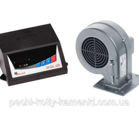 Комплект автоматики KG Elektronik SP-05 LED і вентилятор DP-02, фото 1