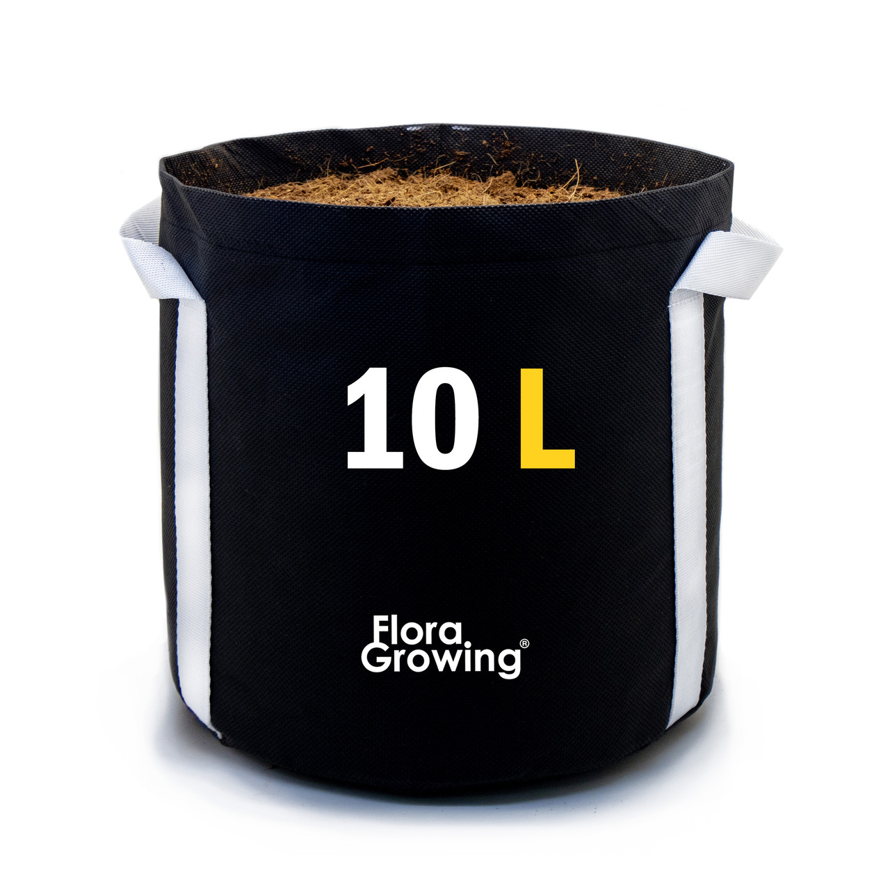 Grow Bag 10 л - Тканинний горщик для рослин 24х24 см