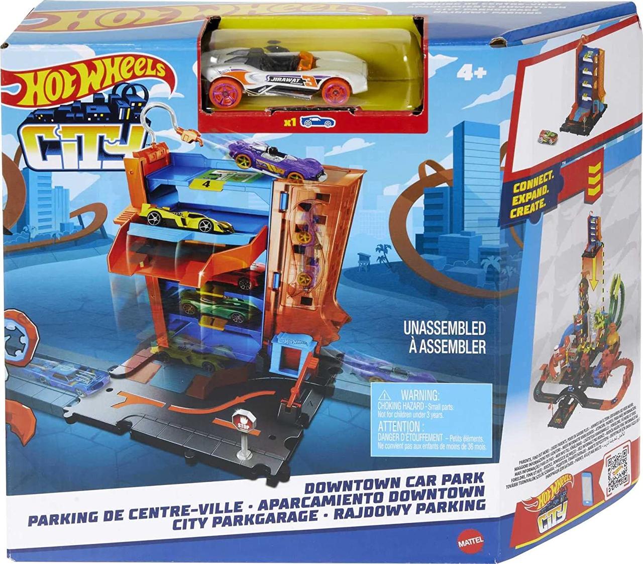 Ігровий набір Хот Вілс Паркінг Hot Wheels City Downtown Car Park HDR28