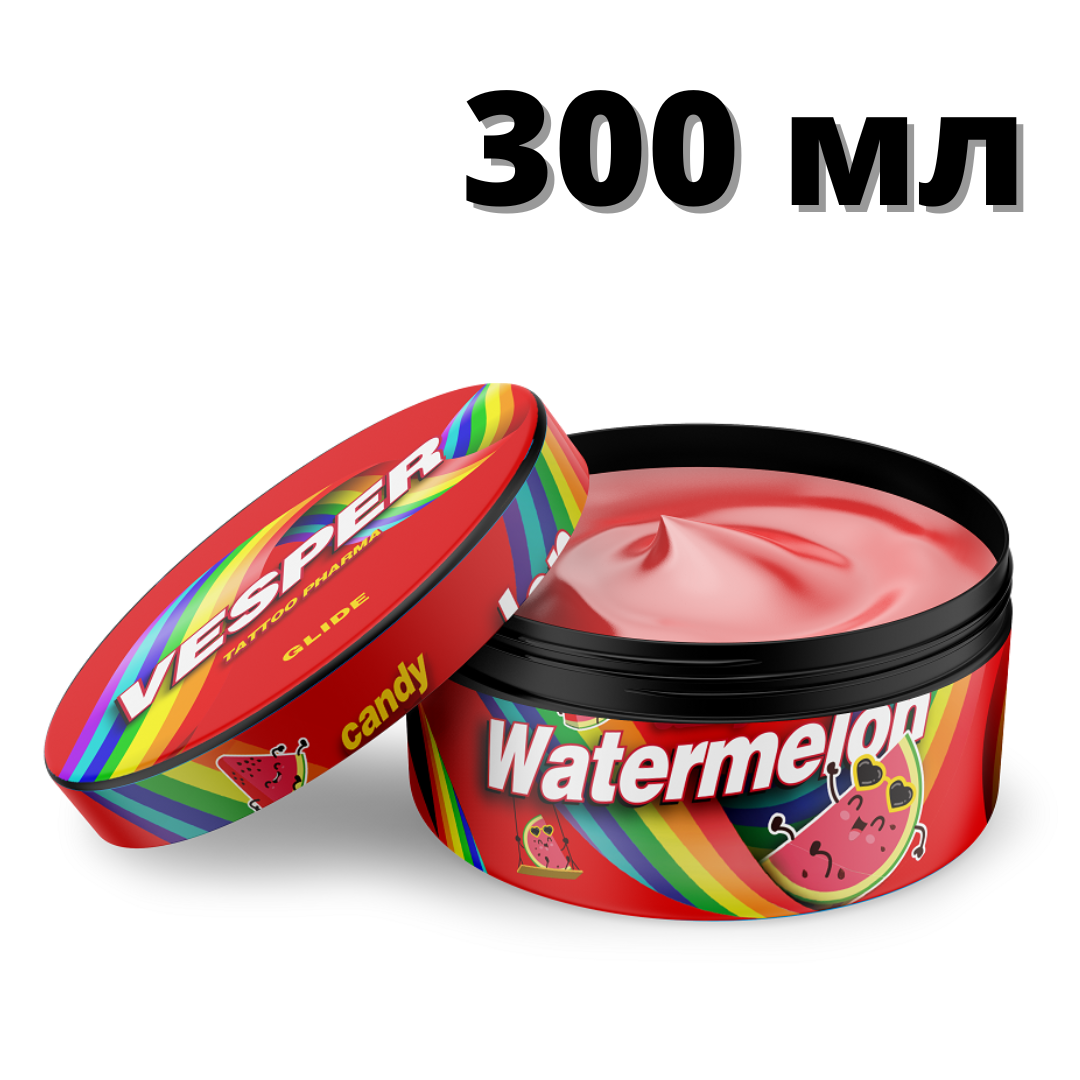 300 мл Крем-Вазелін Watermelon Candys Vesper (кавунова жуйка), фото 1
