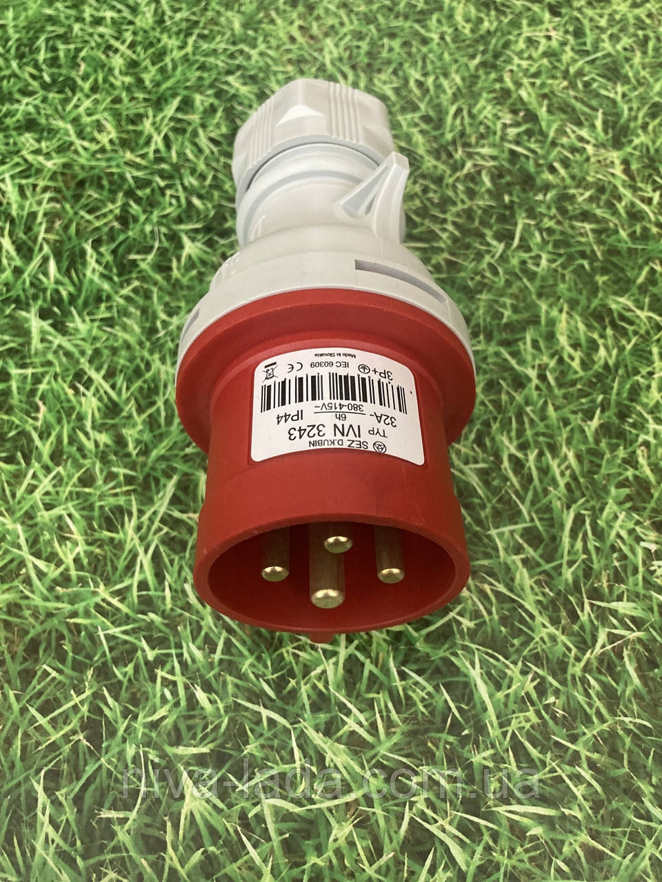 Виделка силова переносна 32А/4, фото 1