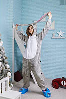 Пижама кигуруми для детей и взрослых Негодяй кролик|кенгуруми.Топ!