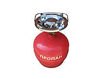 Тарілка для газового балона 16 см, пальник для газових балонів, конфорка на газовий балон, фото 6