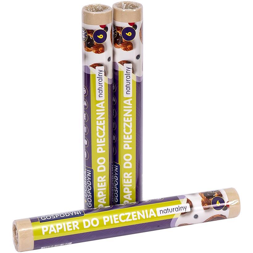 Пергаментний папір коричневий для випічки 29х6 м Х, фото 1