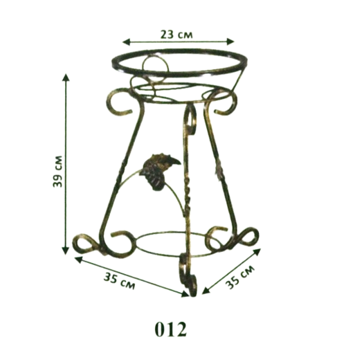 Кована підставка для квітів К-012