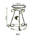 Кована підставка для квітів К-012