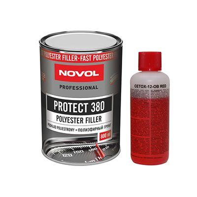 Грунт поліефірний NOVOL PROTECT 380 (0,8 л+0,08 л) КОМПЛЕКТ