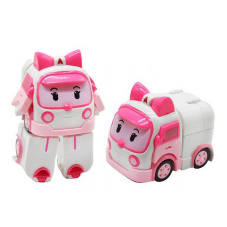 Іграшка трансформер Робокар Полі 83608 Швидка допомога Ембер, фото 1