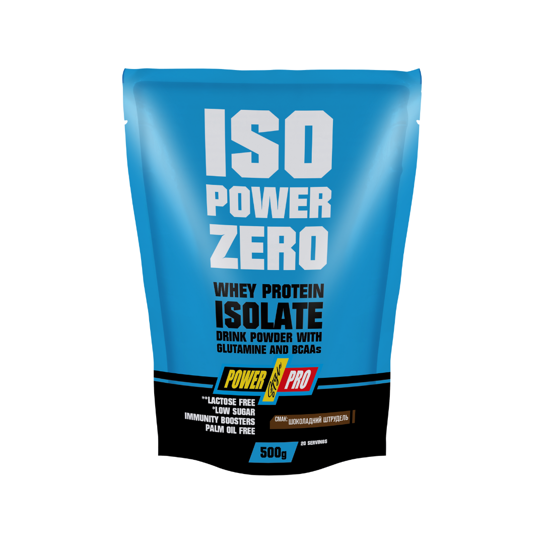 Протеїн Power Pro Iso Power Zero шоколдний штрудель 500g