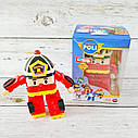 Набір з 4 трансформерів Robocar Poli  83608 Полі, Ембер, Рой, Вертолітик Хелі, фото 7