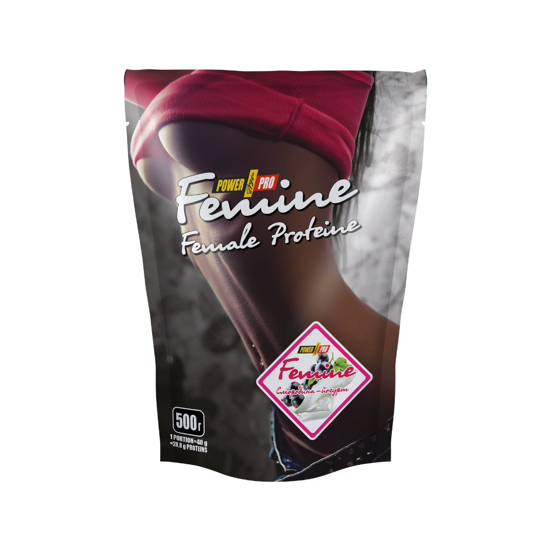Протеїн Power Power Pro Protein Femine смородина 500г