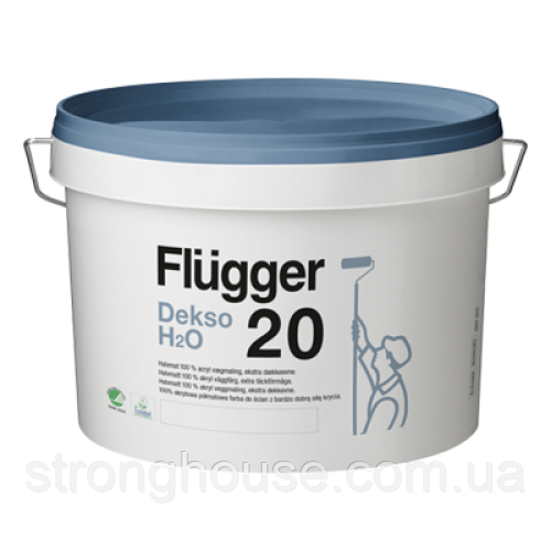 Flugger Dekso 20 H2O Ultramat Фарба Флюгер Дексо 20 Н20