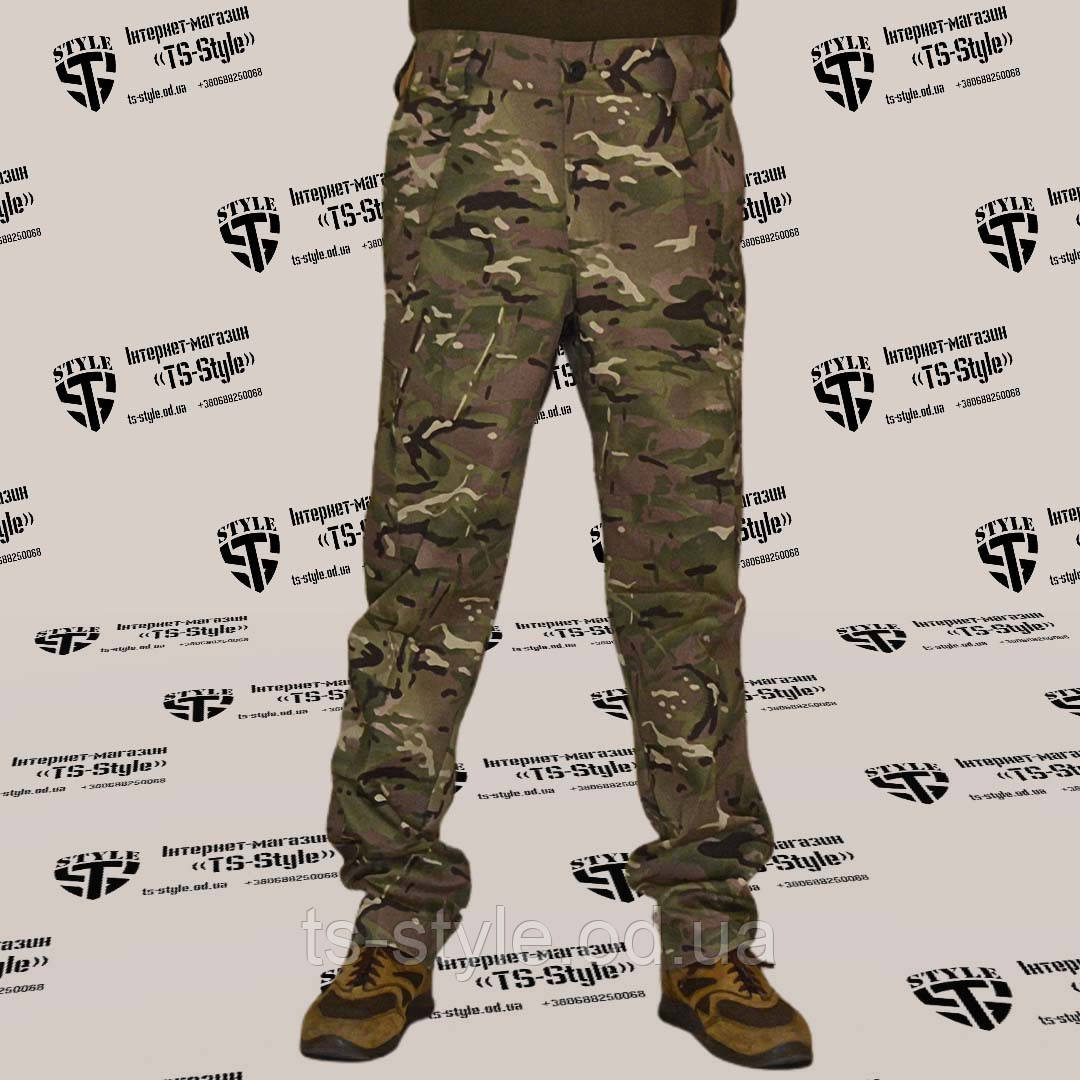 Тактичні штани спрощеного покрою в камуфляжі Multicam