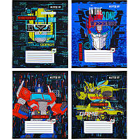 Зошит шкільний Kite Transformers TF22-235, 12 аркушів, коса лінія