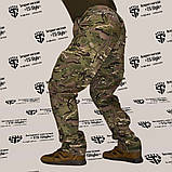 Тактичні штани спрощеного покрою в камуфляжі Multicam, фото 10