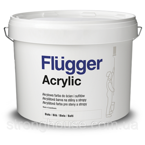Flugger Acrylic Фарба Флюгер Акрилик