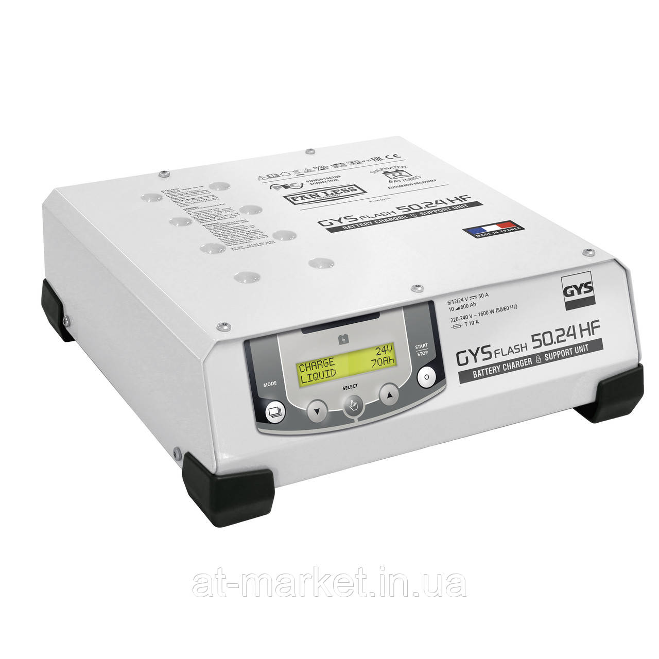 Зарядний пристрій GYSFLASH 50.24 HF (кабелі 2.5 м) 029095
