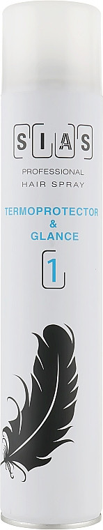 Термозахисний спрей для волосся Sias Spray Termoprotector & Glance, 300мл