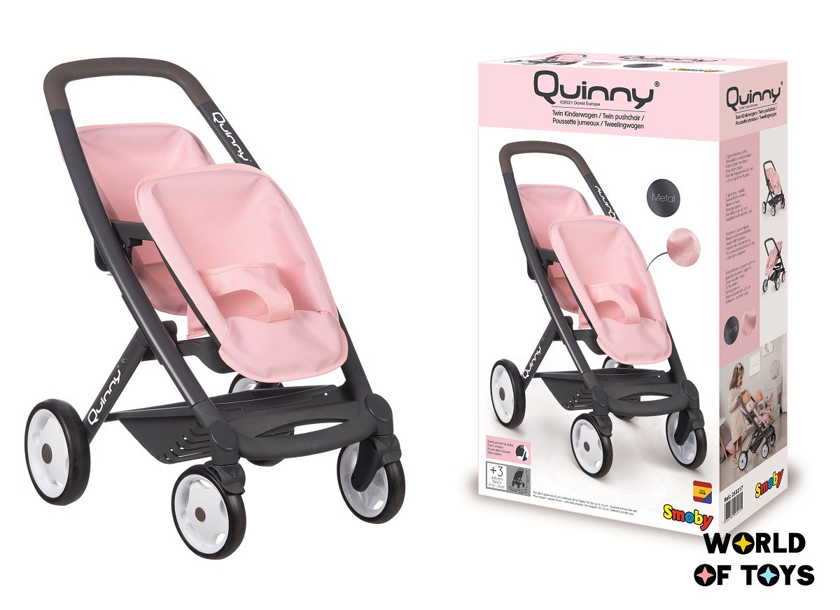 Коляска Smoby Maxi-Cosi & Quinny для близнюків Софт (253217)