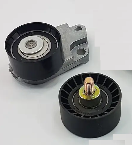 Ролики ГРМ Ланос 1.6, Нексия 1,5, 1,6 (натяжна+обвідна) REX Корея, фото 1