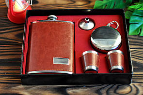 Набір фляга з неіржавіючої сталі, 9 oz