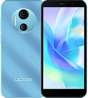 DOOGEE X97 Pro 4/64Gb, NFC, Android 12, 4200 mAh, Helio G25, Дисплей 6.0" Синий