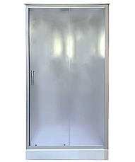 Душовий гідробокс 120*80*215 см переднє скло matt, заднє скло white, низький піддон (правосторонній), фото 4