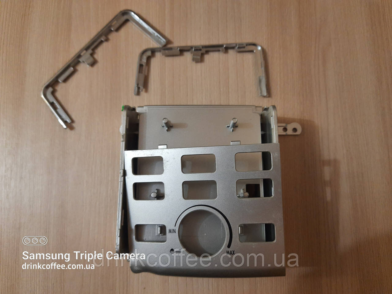 Блок керування (пластик) для кавомашини DeLonghi ECAM 25.120.SB_ дефект