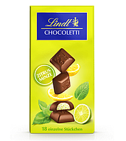 Шоколад Lindt Chocoletti Zitrus Minze лимон с мятой 100 г