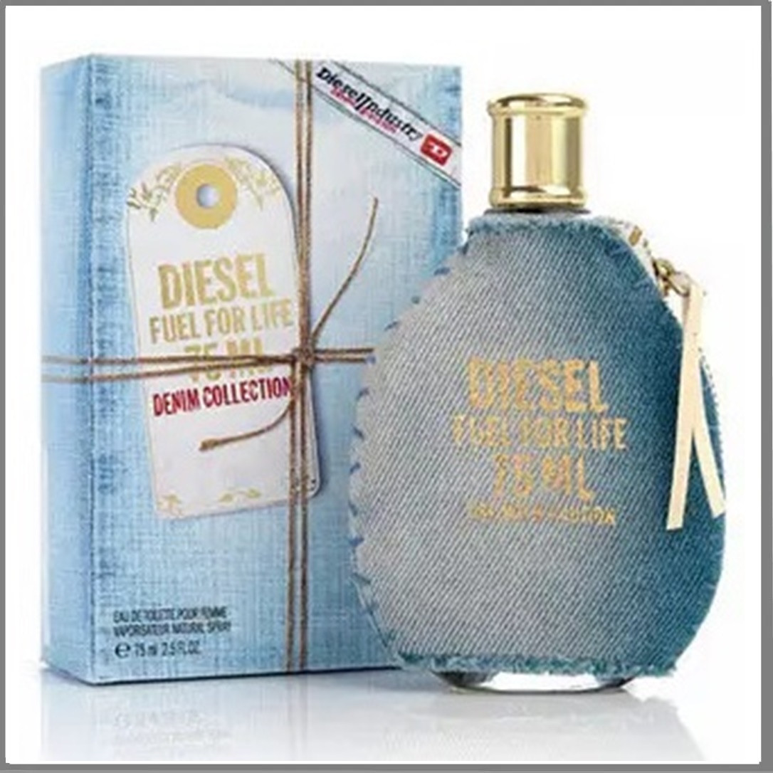 Diesel Fuel For Life Denim Collection Femme туалетная вода 75 ml. (Дізель Фуел Фор Лайф Денім Колекшн Фемме)