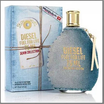 Diesel Fuel For Life Denim Collection Femme туалетная вода 75 ml. (Дизель Фуел Фор Лайф Денім Колекшн Фемме), фото 2