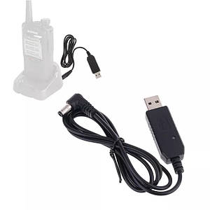 USB кабель для зарядки рацій Baofeng UV-9R, UV-5R та ін.