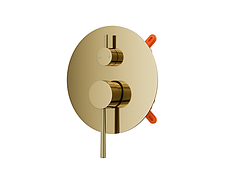 Душова система CORSAN LUGO GOLD + BOX прихованого монтажу, фото 4