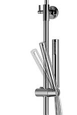 Душовий гарнітур CORSAN LUGO CHROME з термостатом *, фото 6
