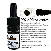 Пігмент Viva М6 Black coffee для перманентного макіяжу 6мл